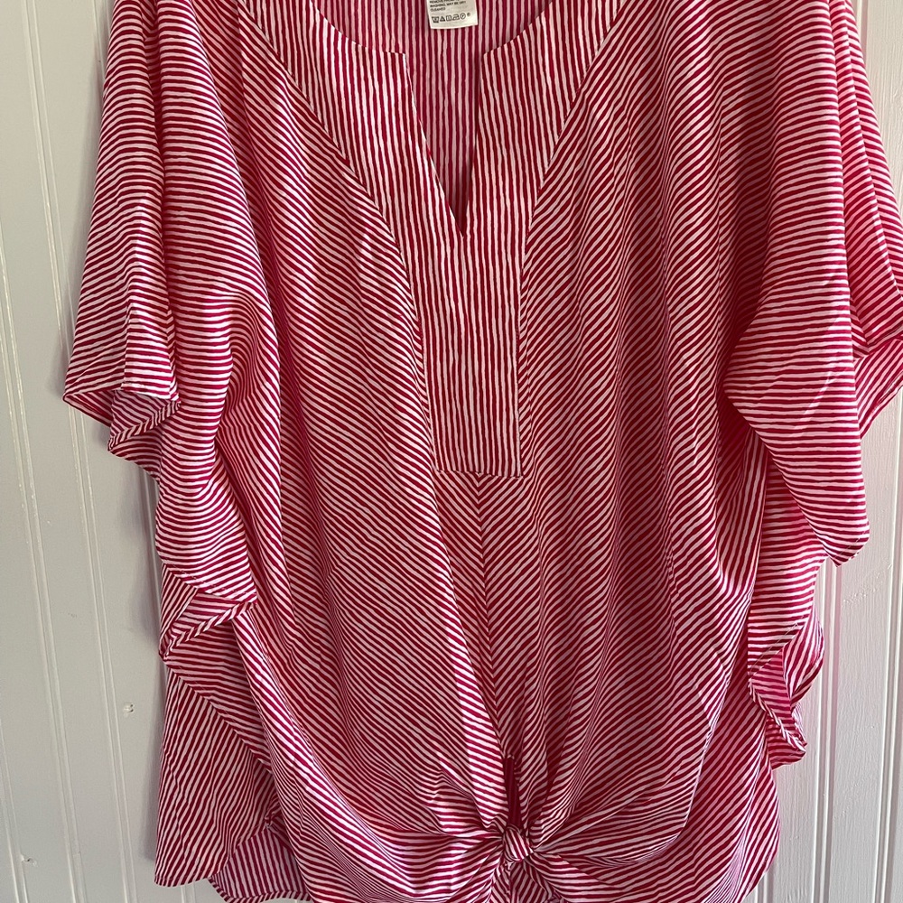 Chico’s Front Tie Blouse